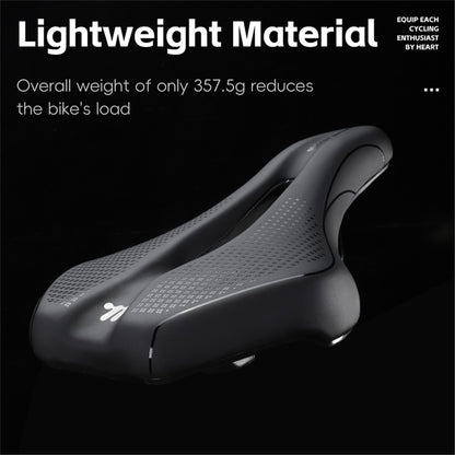 WEST BIKING Bicycle Saddle for Mountain and Road Bikes Shock-Absorbing Bike Seat