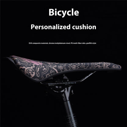 ENLEE RS Sport Saddle EVA+PU Microfiber Leather Cycling Bike Hollow Breathable Seat
