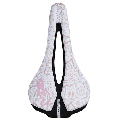 ENLEE RS Sport Saddle EVA+PU Microfiber Leather Cycling Bike Hollow Breathable Seat