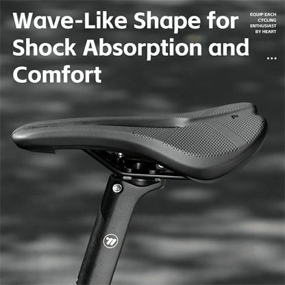 WEST BIKING YP0801237 Mountain Road Bike Breathable Mesh Bicycle Saddle Shock Absorption Seat