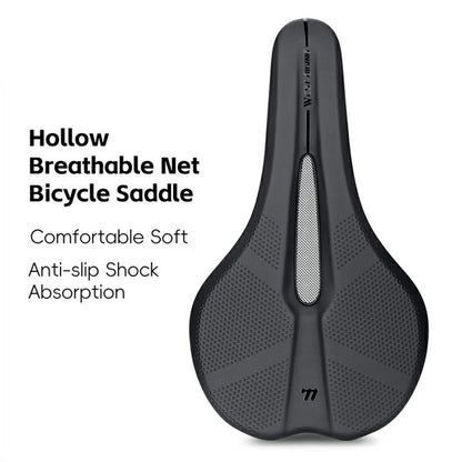 WEST BIKING YP0801237 Mountain Road Bike Breathable Mesh Bicycle Saddle Shock Absorption Seat