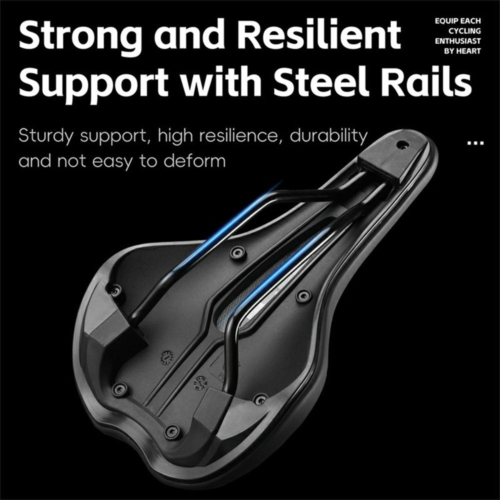 WEST BIKING YP0801237 Mountain Road Bike Breathable Mesh Bicycle Saddle Shock Absorption Seat