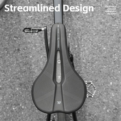 WEST BIKING YP0801237 Mountain Road Bike Breathable Mesh Bicycle Saddle Shock Absorption Seat