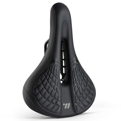 WEST BIKING 0801238B0000 Bicycle Saddle Comfort Shock Absorbing Bike Seat (Basic Style)