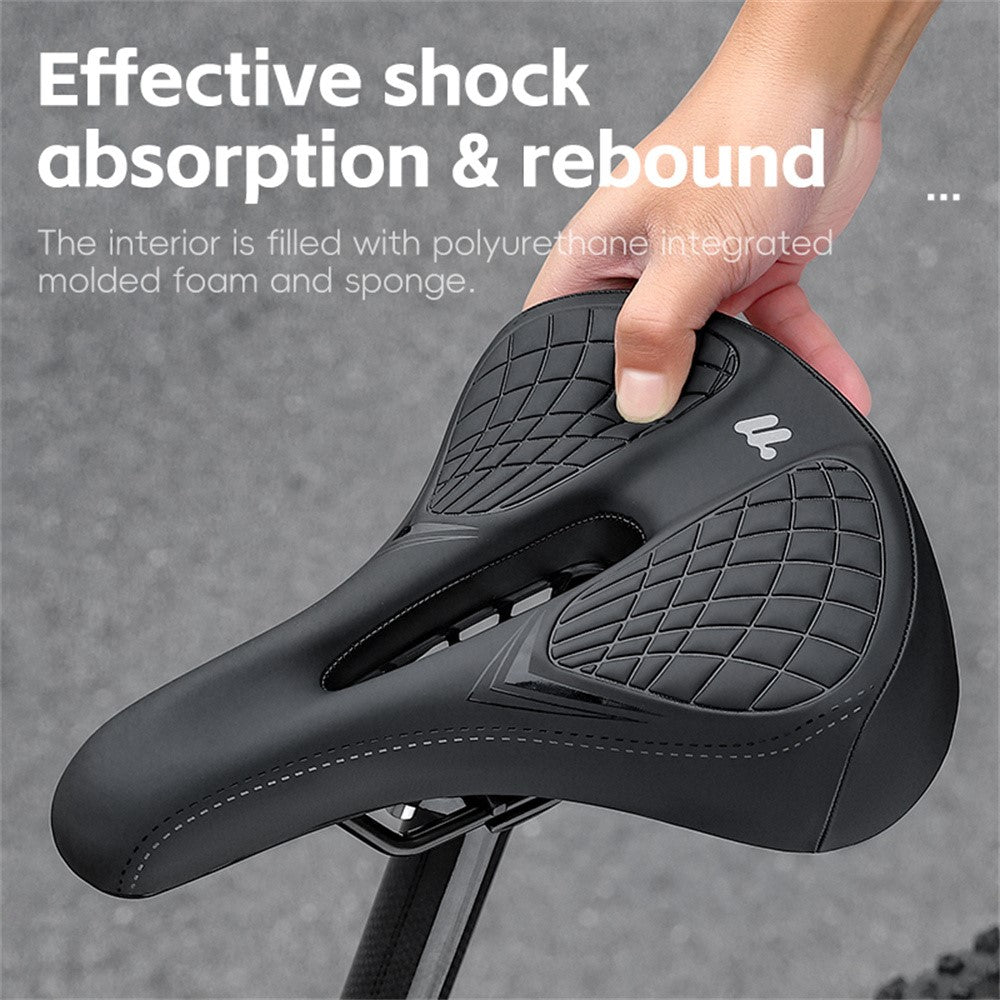 WEST BIKING 0801238B0000 Bicycle Saddle Comfort Shock Absorbing Bike Seat (Basic Style)