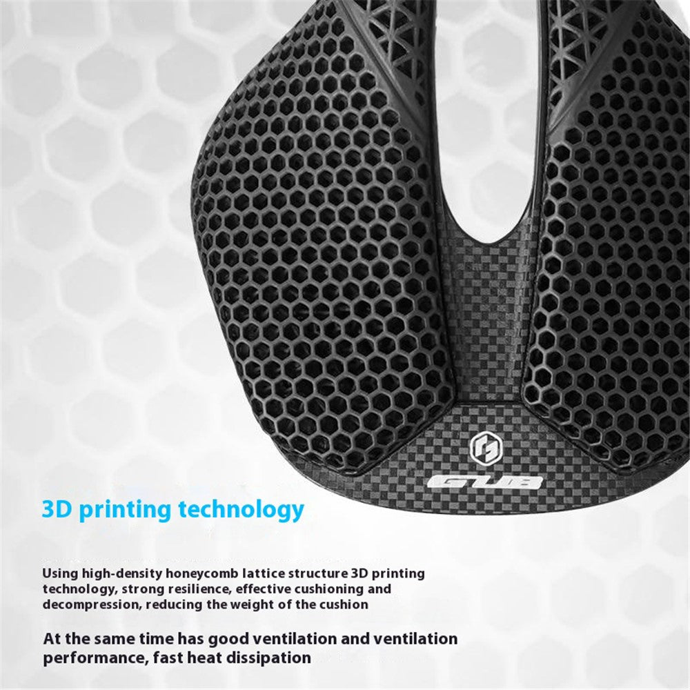 GUB 1169-143 3D Printed Bike Saddle MTB Road Cycling Breathable Honeycomb Lightweight Seat Cushion