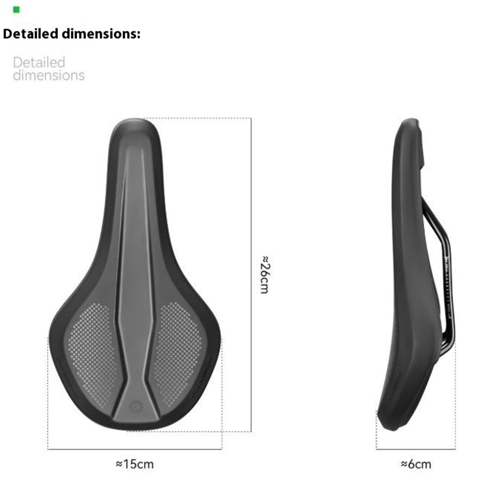 ROCKBROS For Mountain Road Bike Saddle High Density Foam Shock Absorption Seat Cushion, 380028 B824 380028001