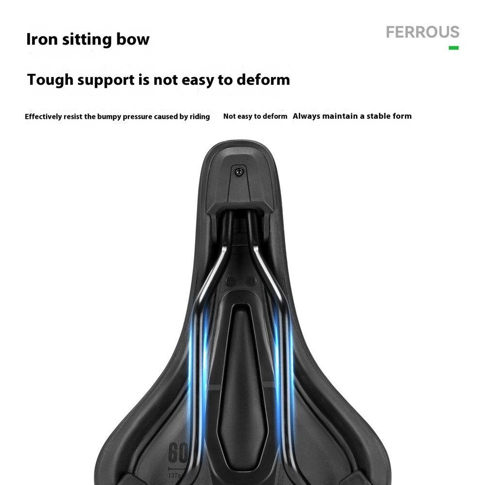 ROCKBROS For Mountain Road Bike Saddle High Density Foam Shock Absorption Seat Cushion, 380028 B824 380028001