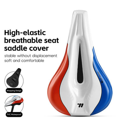 WEST BIKING YP0801256 Bicycle Cycling Seat Cover Road Bike Memory Foam Soft Saddle Cover