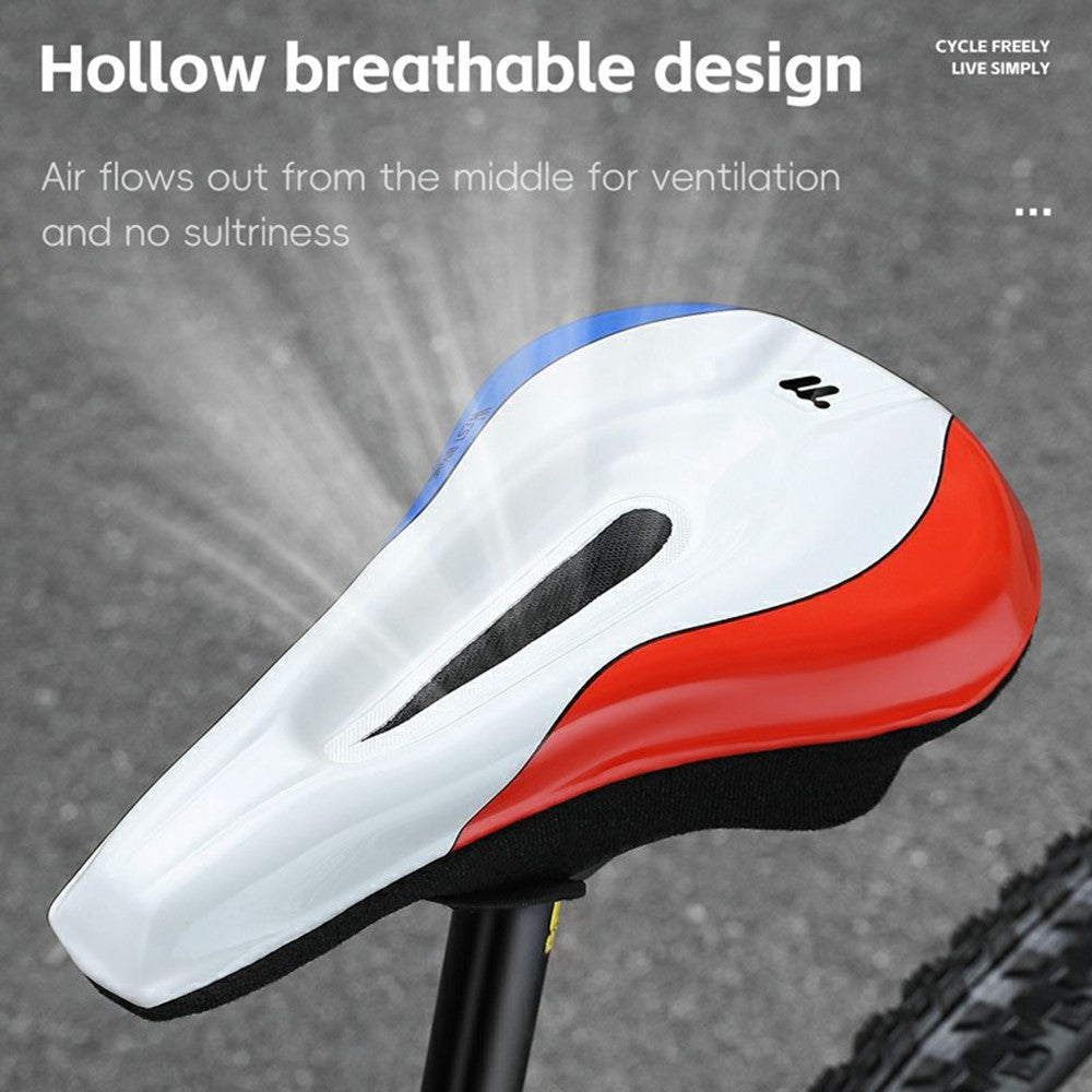 WEST BIKING YP0801256 Bicycle Cycling Seat Cover Road Bike Memory Foam Soft Saddle Cover