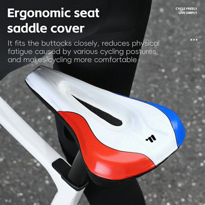 WEST BIKING YP0801256 Bicycle Cycling Seat Cover Road Bike Memory Foam Soft Saddle Cover