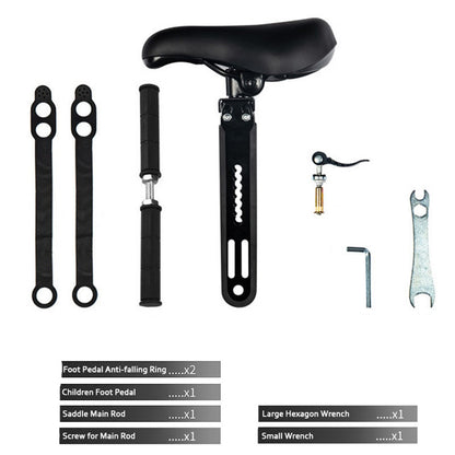 MTB Bike Children Seat Comfortable Bicycle Frame Saddle Cushion Pad Kids Mountain Bike Bicycle Seat