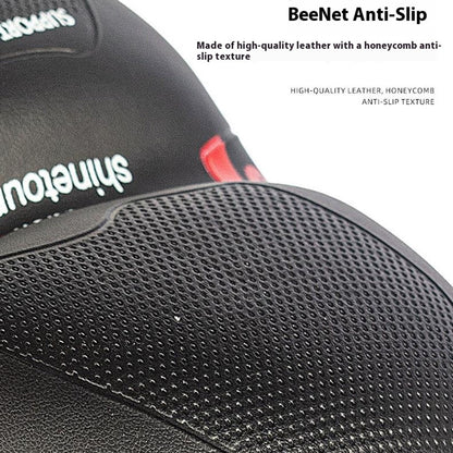 Mountain Bike Sponge Seat Cushion Reflective Wide Saddle with Shock Absorbing Spring