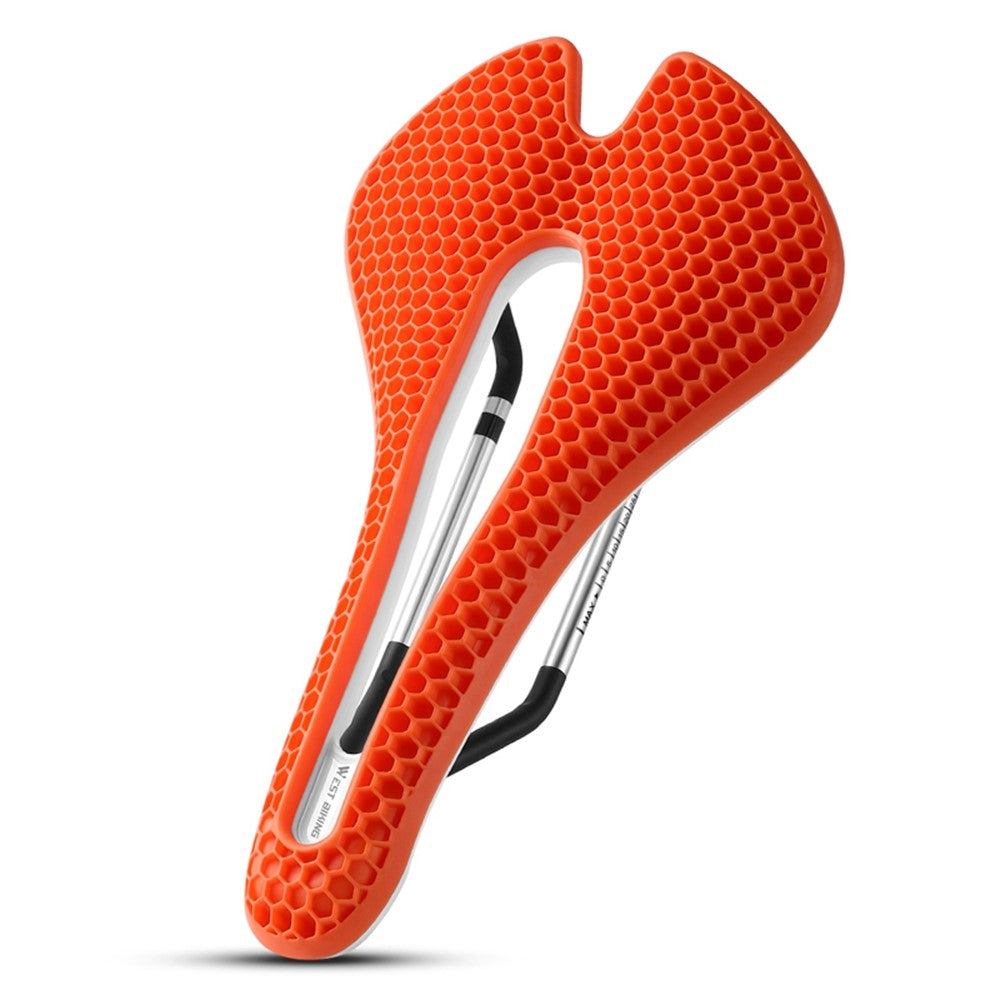 WEST BIKING YP0801258-B Road MTB Bike Honeycomb Saddle Shock Absorbing Breathable Cycling Seat Cushion