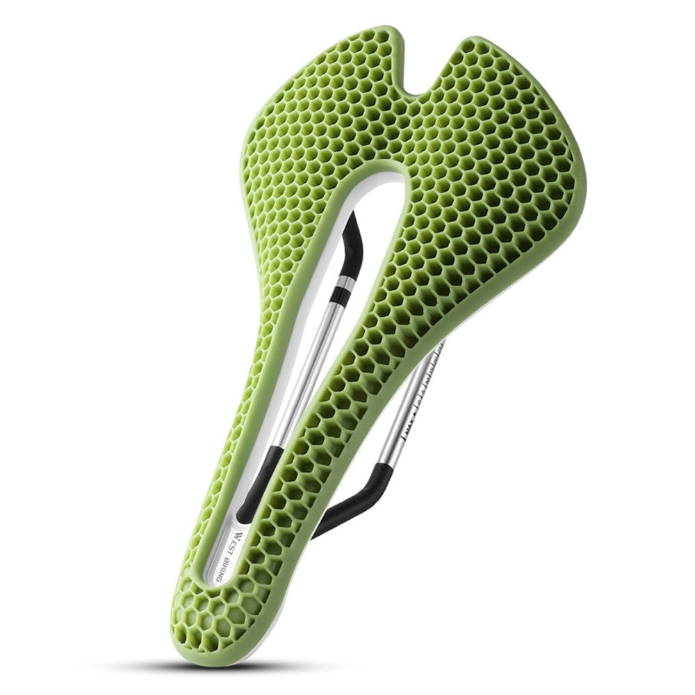 WEST BIKING YP0801258-B Road MTB Bike Honeycomb Saddle Shock Absorbing Breathable Cycling Seat Cushion