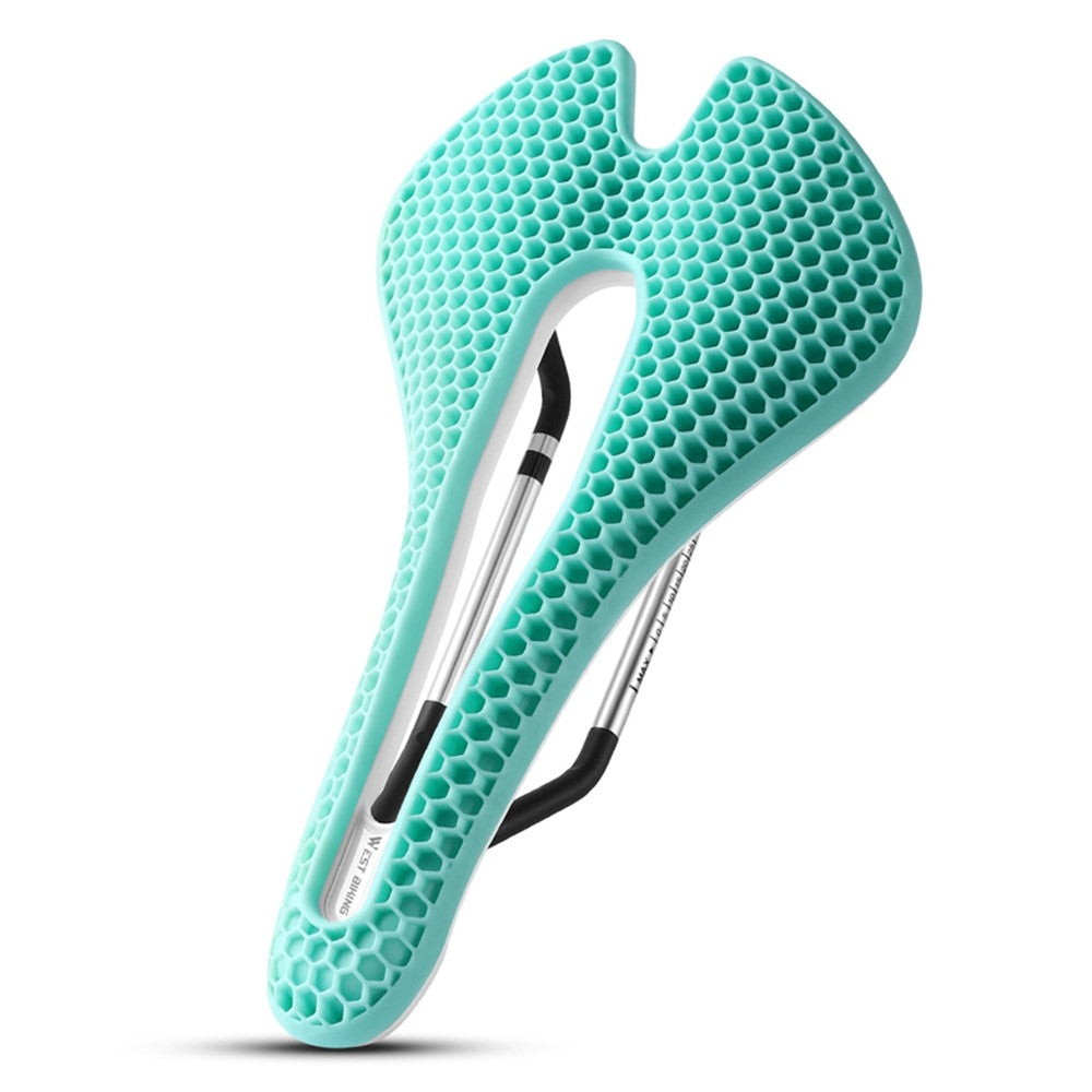 WEST BIKING YP0801258-B Road MTB Bike Honeycomb Saddle Shock Absorbing Breathable Cycling Seat Cushion