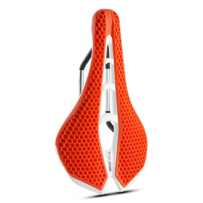 WEST BIKING YP0801258-A Bicycle Honeycomb Shock Absorbing Saddle Hollow Breathable Cycling Seat Cushion