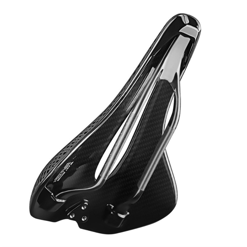 WEST BIKING YP0801262 3D Printed Carbon Fiber Saddle Shockproof Cycling Seat Cushion for Mountain Bike