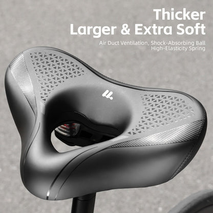 WEST BIKING YP0801261 Shock Absorption Bike Seat Anti Slip Wear Resistant Cycling Saddle Pad for Mountain Road Bike