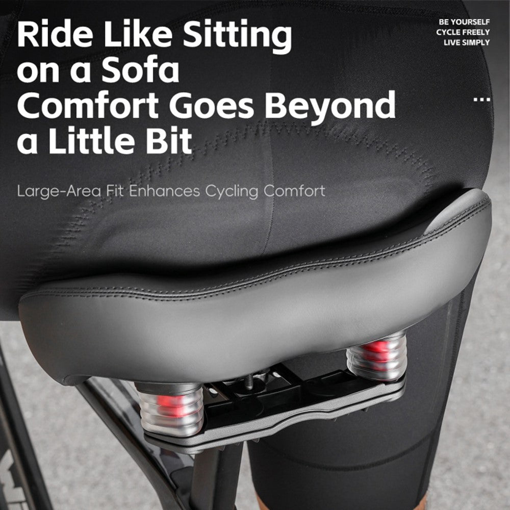 WEST BIKING YP0801261 Shock Absorption Bike Seat Anti Slip Wear Resistant Cycling Saddle Pad for Mountain Road Bike