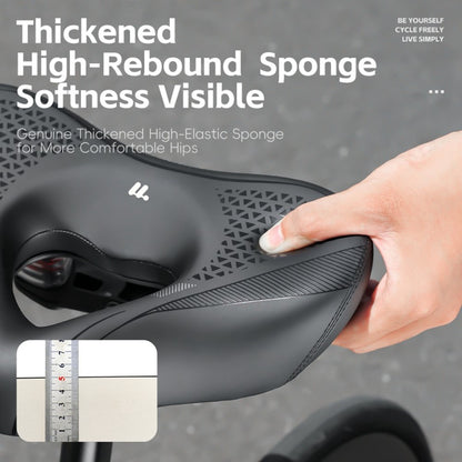 WEST BIKING YP0801261 Shock Absorption Bike Seat Anti Slip Wear Resistant Cycling Saddle Pad for Mountain Road Bike