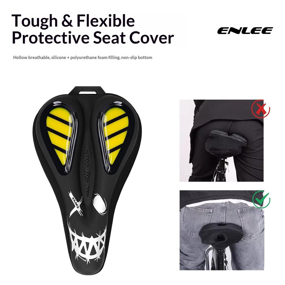 ENLEE EN-330 Bicycle Seat Cover Waterproof Padded Cushion for Road Mountain Bike Universal Anti-Pain Saddle Cover