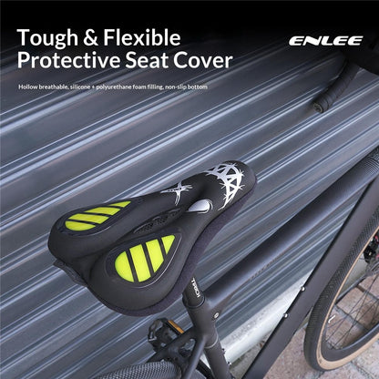 ENLEE EN-330 Bicycle Seat Cover Waterproof Padded Cushion for Road Mountain Bike Universal Anti-Pain Saddle Cover