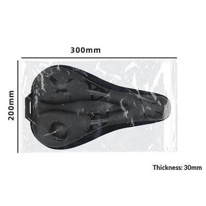 ENLEE EN-350 Bicycle Seat Cover Comfort Leather Full Wrap Saddle Cushion for Mountain / Road Bikes Cycling Equipment