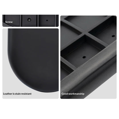 ROCKBROS 380038001 For Mountain Road Bike Rear Rack Seat Pad Waterproof PU Leather Cargo Carrier Cushion