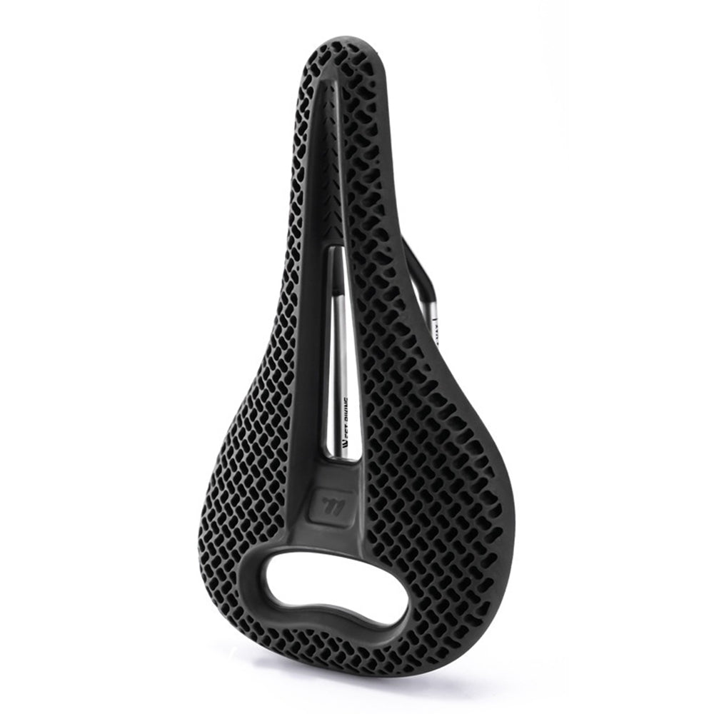 WEST BIKING YP08012653D Honeycomb Hollow Bike Saddle Breathable Seat Cushion for Road Mountain Bike