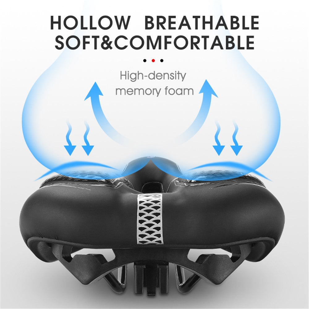 WEST BIKING YP0801128-129 Shockproof Bike Saddle Breathable MTB Road Bicycle Seat Cushion