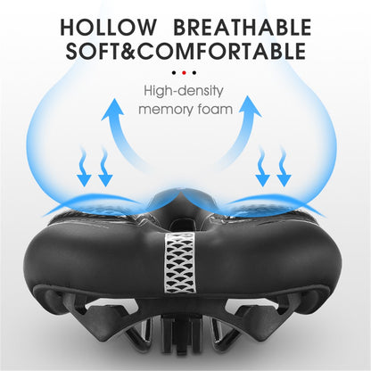 WEST BIKING YP0801128-129 Shockproof Bike Saddle Breathable MTB Road Bicycle Seat Cushion