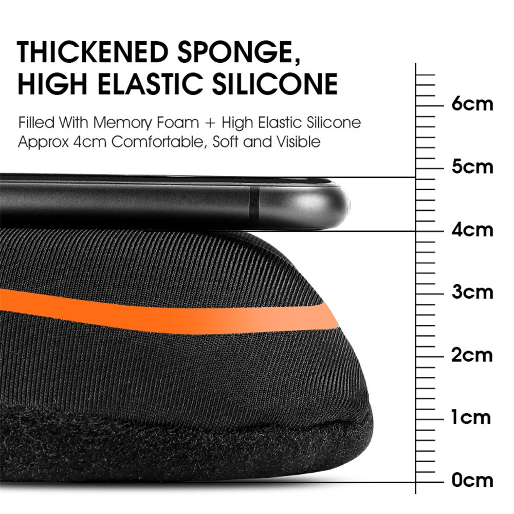 WEST BIKING YP0801143 Bike Cycling Saddle Thicken Breathable Shock-absorption Bicycle Seat Cushion with Rainproof Cover