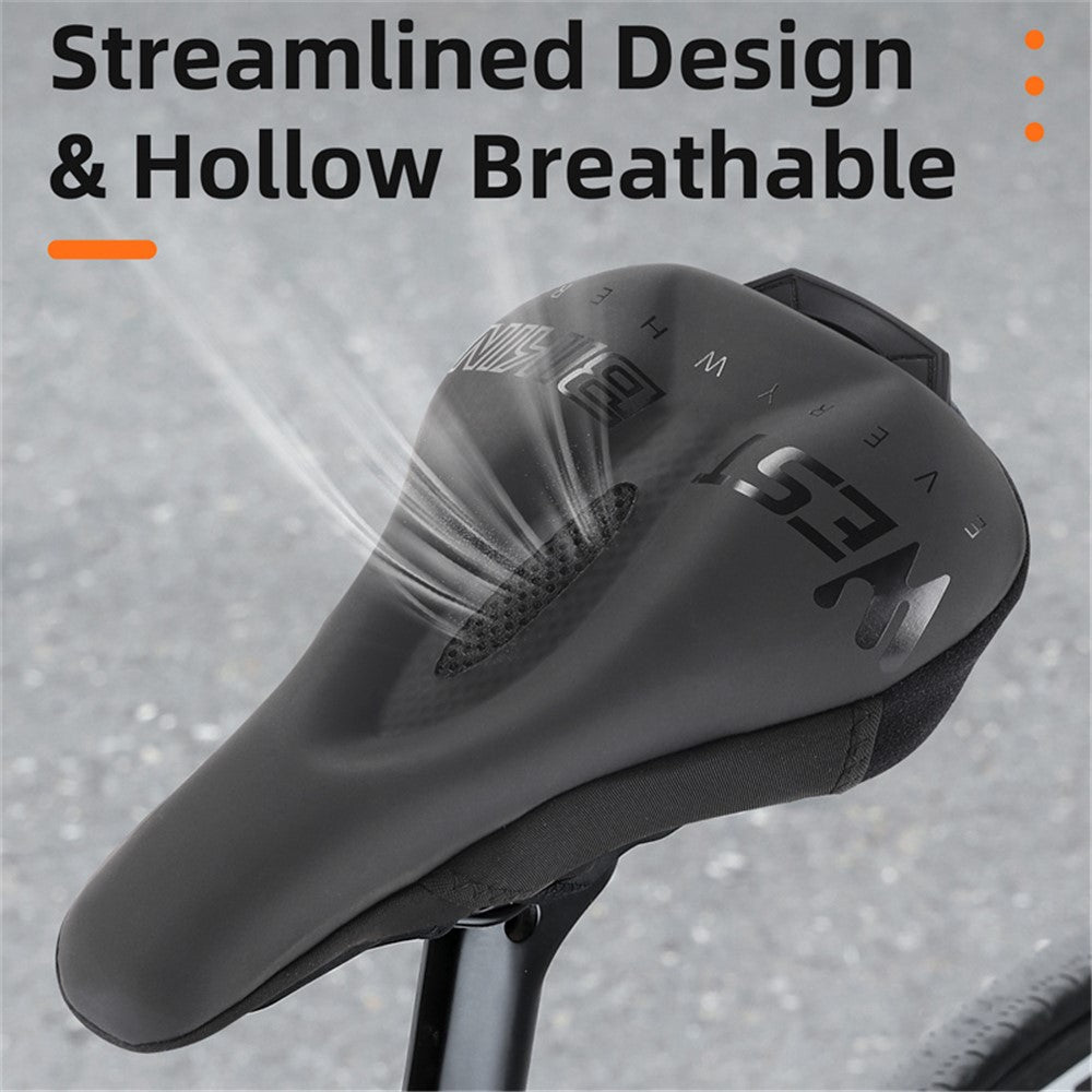WEST BIKING YP0801172 Bike Cycling Saddle Cover Thicken Silicone Shock-absorption Bicycle Seat Cushion