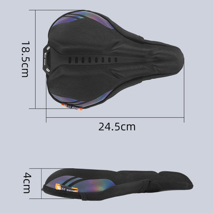 WEST BIKING YP0801177-178 Bike Cycling Saddle Cover Breathable Shock-absorption Memory Foam Bicycle Seat Cushion