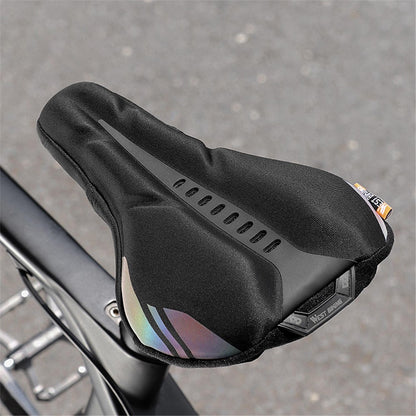 WEST BIKING YP0801177-178 Bike Cycling Saddle Cover Breathable Shock-absorption Memory Foam Bicycle Seat Cushion