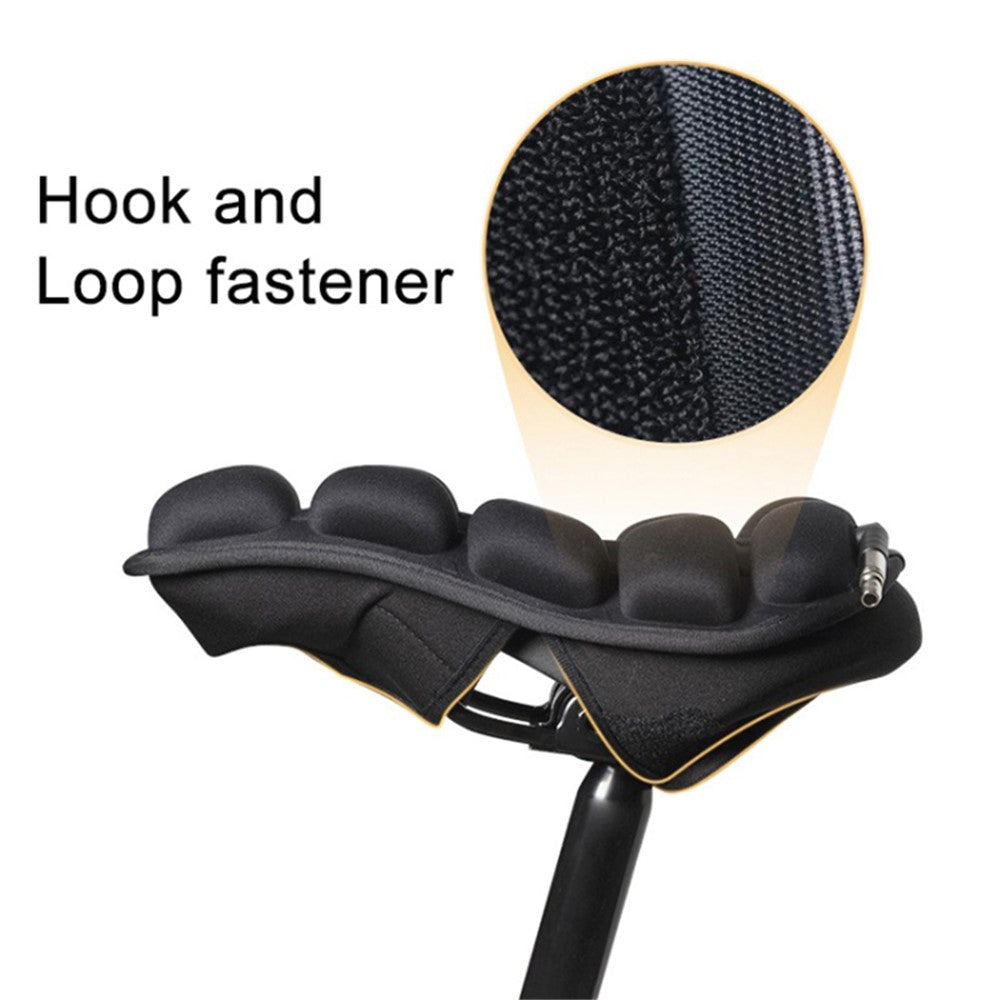 BC-203 Bicycle Folding Cushion Seat Cover with Pump, Inflatable Airbag Bike Seat Cover, Size: M