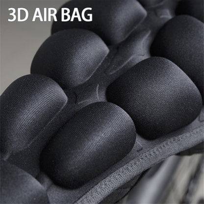BC-203 Bicycle Folding Cushion Seat Cover with Pump, Inflatable Airbag Bike Seat Cover, Size: M
