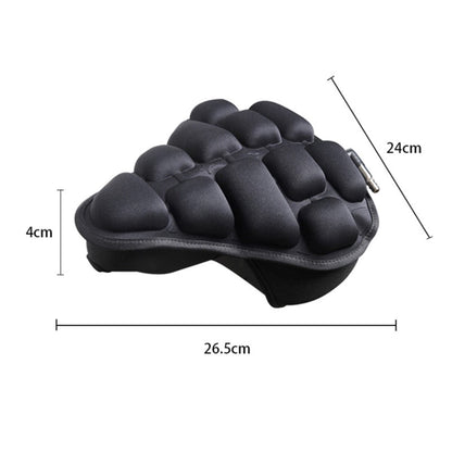 BC-203 Bicycle Folding Cushion Seat Cover with Pump, Inflatable Airbag Bike Seat Cover, Size: M