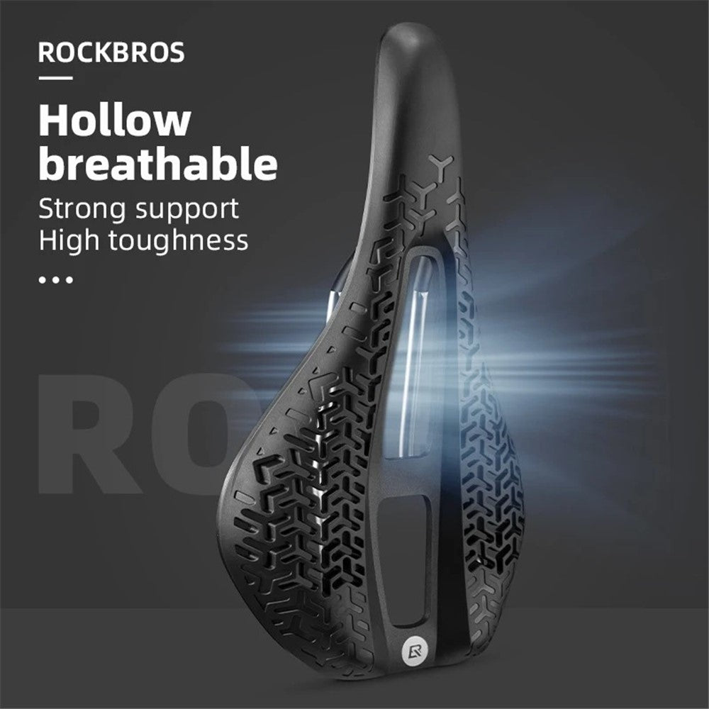 ROCKBROS LF0144 Bike Cycling TPEE+PA66 Saddle Breathable Bicycle Seat Cushion
