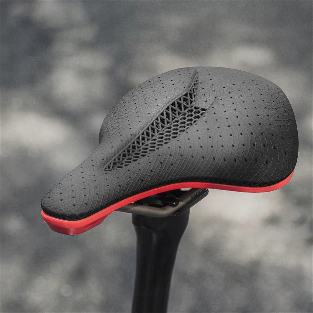 ROCKBROS 3D Printing Bike Cycling Saddle Polyurethane Breathable Bicycle Seat Cushion