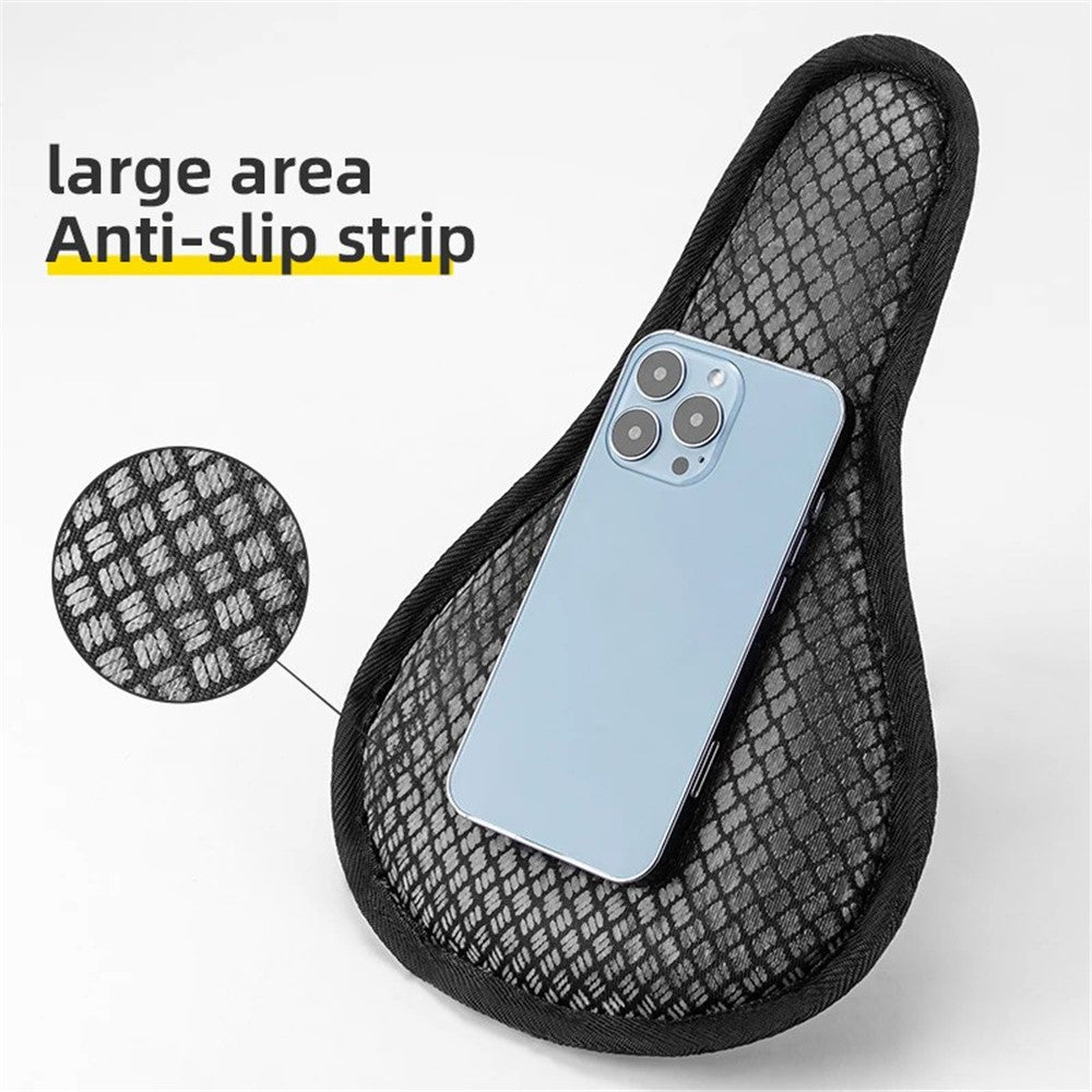 ROCKBROS Bike Silicone Cushion Seat Cover Thickened Shock-resistant MTB Seat Cushion for Cycling