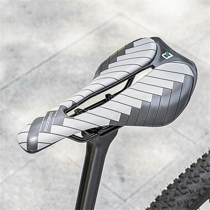 ROCKBROS 38210011001 PU Leather+TPU Bike Seat Saddle Breathable MTB Road Bicycle Seat Cushion