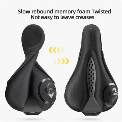 ROCKBROS G0003 Shock-resistant MTB Seat Cushion Pad Cycling Bike Thickened Silicone Cushion Seat Cover