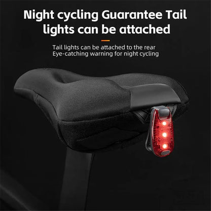 ROCKBROS G0003 Shock-resistant MTB Seat Cushion Pad Cycling Bike Thickened Silicone Cushion Seat Cover