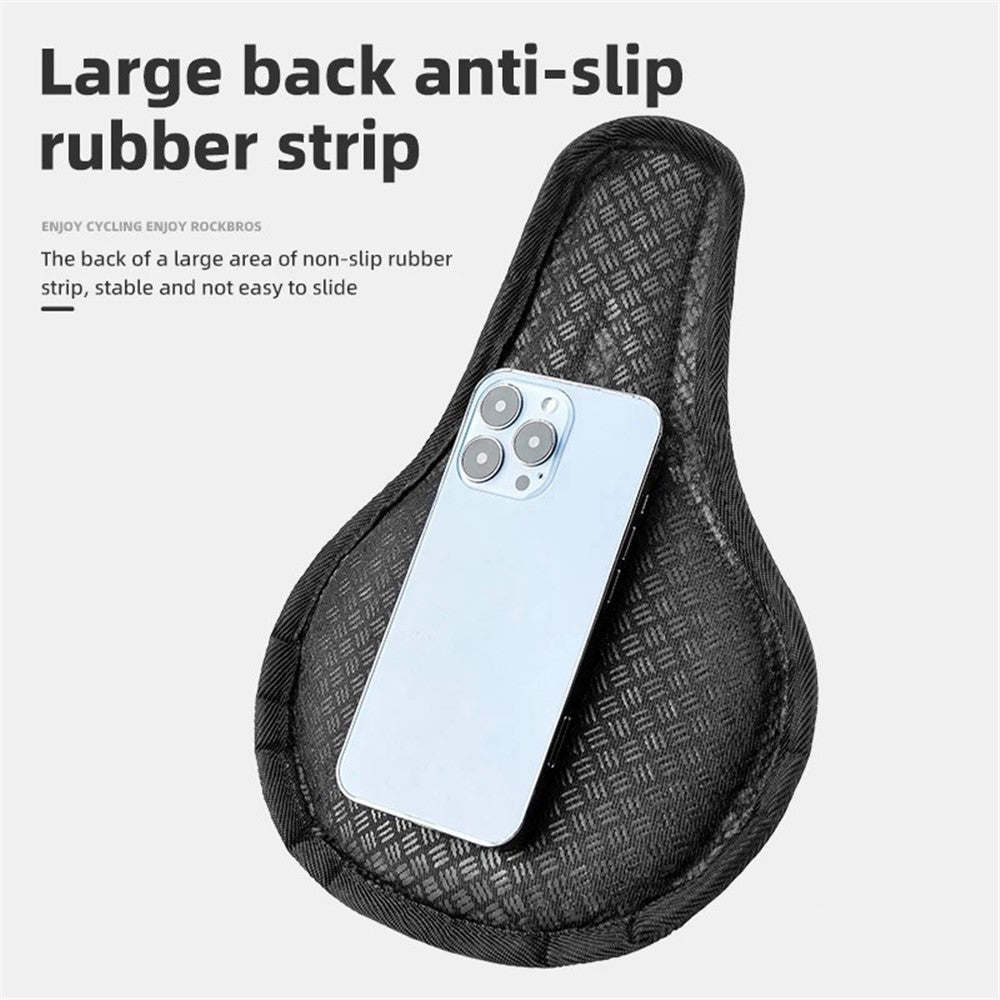 ROCKBROS LF0278 MTB Electric Bike Cushion Memory Foam Seat Cover Bicycle Seat Cushion for Cycling