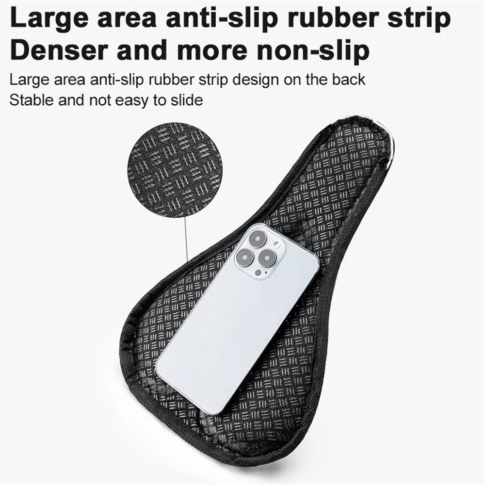 ROCKBROS Bike Cycling Saddle Cover Shock-absorption Silicone Bicycle Seat Cushion