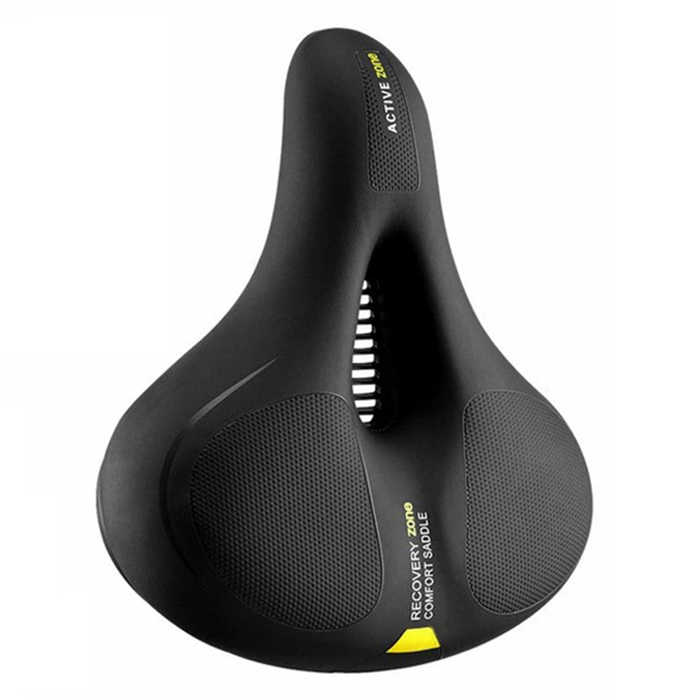 ROCKBROS AQ-6090 PU Leather+Memory Foam Bike Seat Saddle Breathable Bicycle Seat Cushion