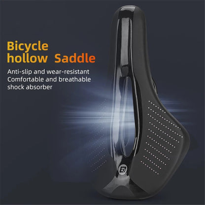 ROCKBROS 8180 Foam Sponge Bike Seat Saddle Breathable Bicycle Seat Cushion