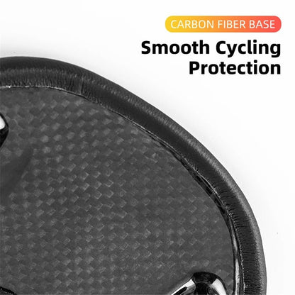 ROCKBROS Microfiber Leather+Carbon Fiber Bike Seat Saddle Breathable Bicycle Seat Cushion